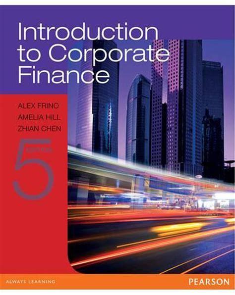 download-introduction-to-corporate-finance-alex-frino Ebook Kindle Editon